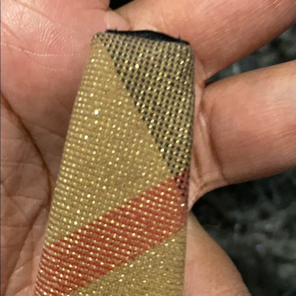 Burberry metallic/shimmer headband Authentic - Picture 10 of 17